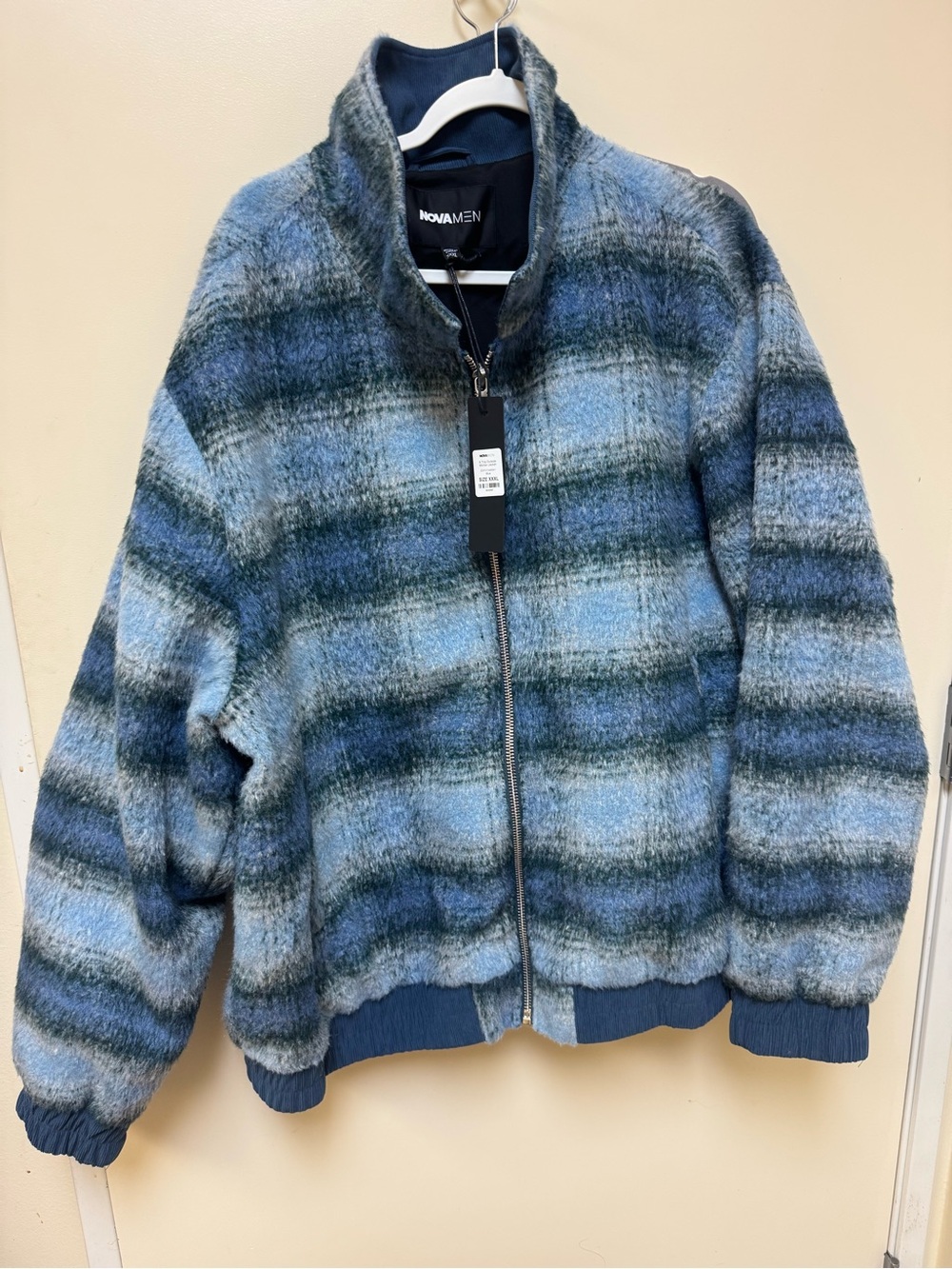 Fashion Nova Men's A trip outside mohair Jacket. XXXL. NWT - Picture 5 of 7